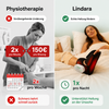 Lindara | Appareil de massage 2-en-1 avec chaleur et compression